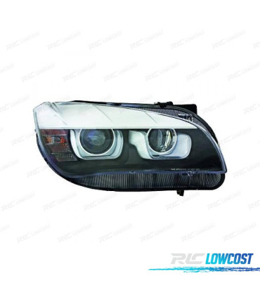 FARI PER BMW X1 E84 LCI 12-14 FONDO NERO
