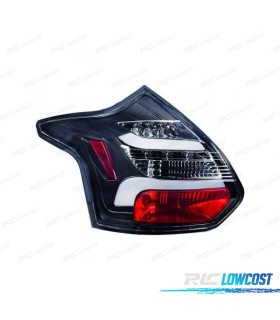 FANALI FORD FOCUS MK3 11-14 A LED TUBELIGHT LUCI DI RETROMARCIA DINAMICHE