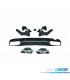 DIFFUSORE MERCEDES CLASSE C W205 AMG LOOK C63 SEDAN 14-17 + TERMINALI DI SCARICO