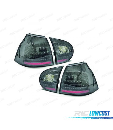 FARI VOLKSWAGEN VW GOLF V FULL LED 03- FONDO NERO