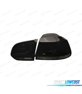FANALI VOLKSWAGEN VW GOLF 6 LIMOUSINE 08-12 LED NERI