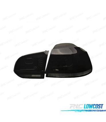 FANALI VOLKSWAGEN VW GOLF 6 LIMOUSINE 08-12 LED NERI