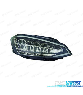FARI PER VOLKSWAGEN VW GOLF VII LIMOUSINE 12-17 FONDO NERO