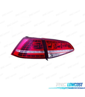 FANALI A LED ROSSO BIANCO VOLKSWAGEN VW GOLF VII LIMOUSINE 12-17