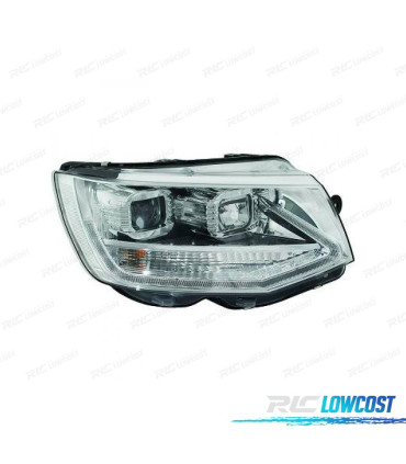 FARI PER VOLKSWAGEN VW T6 MULTIVAN CARAVELLE 15-19 CROMO