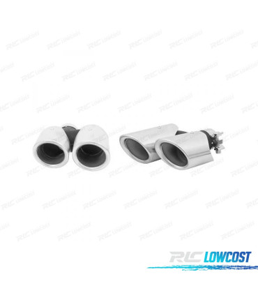 TERMINALI DI SCARICO TONDE PORSCHE MACAN 13-16