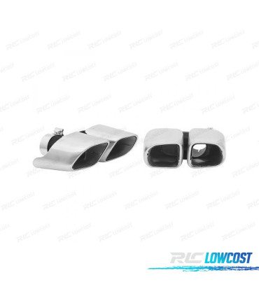 TERMINALI SCARICO PORSCHE MACAN TURBO LOOK 13-16