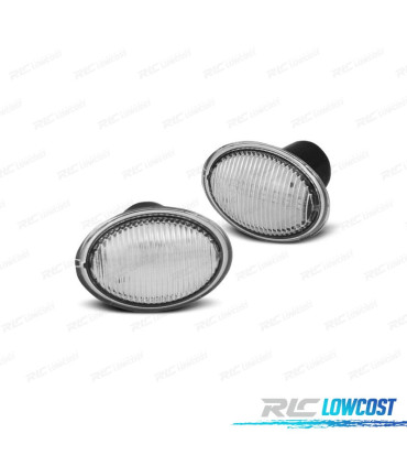 LATERALI INTERMITTENTI FIAT 500 07- FORD KA 08- LANCIA YPSILON 04- LED BIANCHI