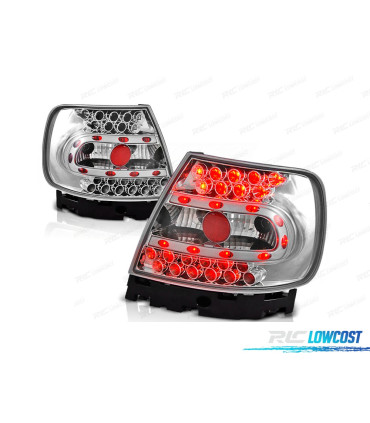 FANALI A LED PER AUDI A4 B5 94-00 CROMATI LED