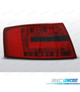 FANALI A LED AUDI A6 C6 04-08 FUMÉ A LED