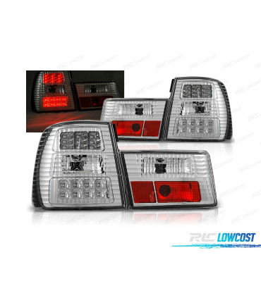 FARI LED PER BMW E34 88-95 CROMATI LED