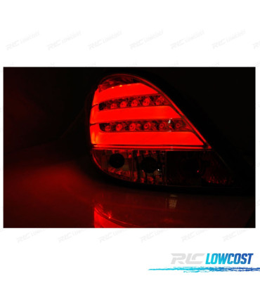 FANALI PER PEUGEOT 207 05.2006 06.2009 BARRE LED CROMATE