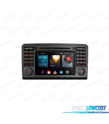 RADIO GPS ANDROID 10 PER MERCEDES ML W164 GL X164