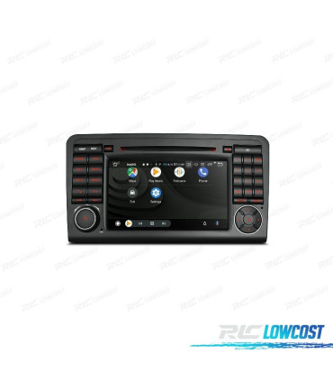 RADIO GPS ANDROID 10 PER MERCEDES ML W164 GL X164