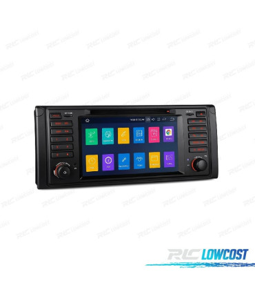RADIO GPS ANDROID 10 PER BMW SERIE 5 E39 97-03 7"