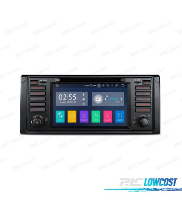 RADIO GPS ANDROID 10 PER BMW SERIE 5 E39 97-03 7"