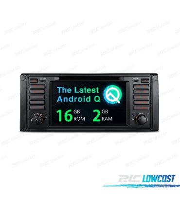 RADIO GPS ANDROID 10 PER BMW SERIE 5 E39 97-03 7"