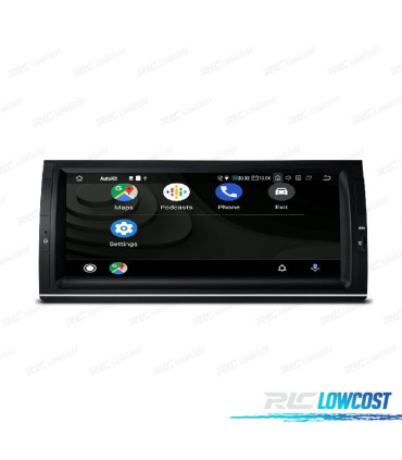 RADIO GPS ANDROID 13 PER BMW X5 E53 99-03 10.25"