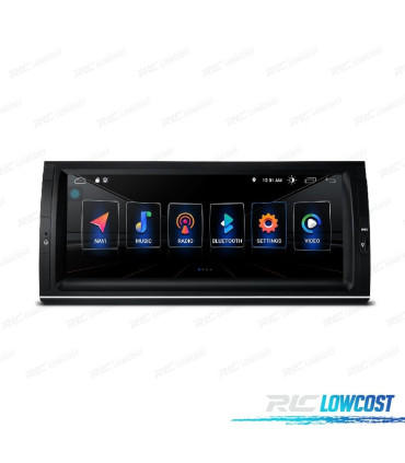 RADIO GPS ANDROID 13 PER BMW X5 E53 99-03 10.25"