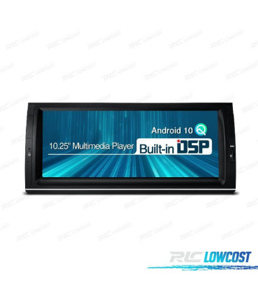 RADIO GPS ANDROID 13 PER BMW X5 E53 99-03 10.25"