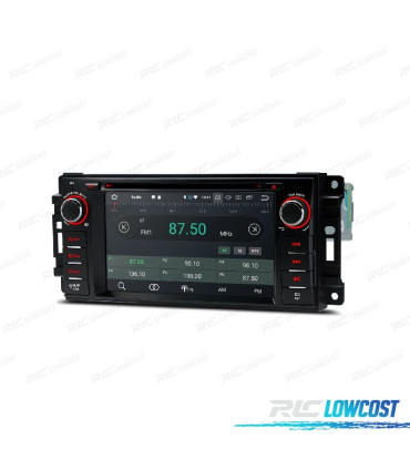 RADIO GPS ANDROID 11 PER JEEP DODGE CHRYSLER