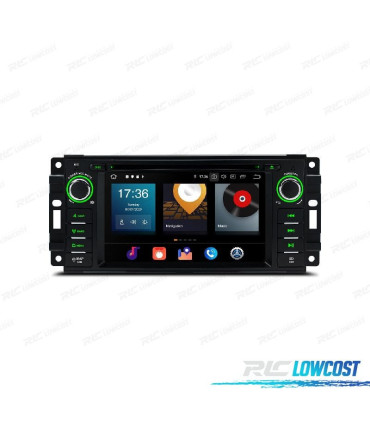RADIO GPS ANDROID 11 PER JEEP DODGE CHRYSLER