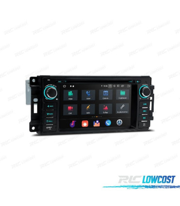 RADIO GPS ANDROID 11 PER JEEP DODGE CHRYSLER
