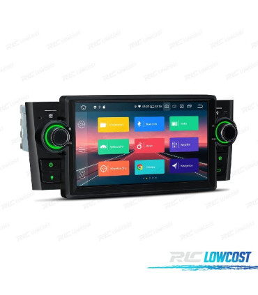 RADIO GPS ANDROID 10 PER FIAT GRANDE PUNTO 05-09 USB GPS TATTILE HD