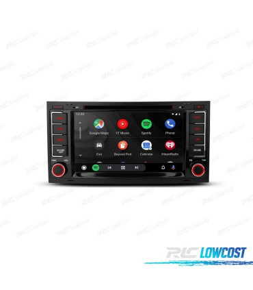 RADIO GPS ANDROID 12 PER VOLKSWAGEN VW TOUAREG MULTIVAN TRANSPORTER