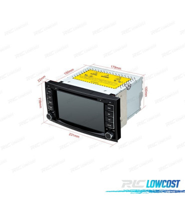 RADIO GPS ANDROID 12 PER VOLKSWAGEN VW TOUAREG MULTIVAN TRANSPORTER