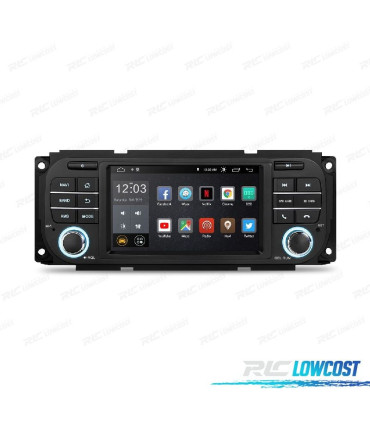 RADIO GPS ANDROID 12 PER JEEP DODGE
