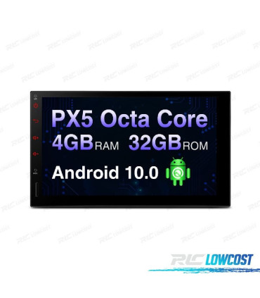 RADIO GPS ANDROID 10 UNIVERSALE 7" 2DIN MULTIMEDIA