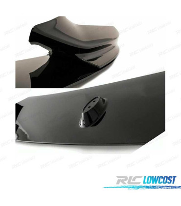 SPOILER LABBRO ANTERIORE PER BMW F10 F11 LOOK M PERFORMANCE NERO LUCIDO