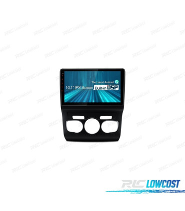 RADIO GPS ANDROID 12 CITROEN C4 SEDAN 10-18 TACTIL