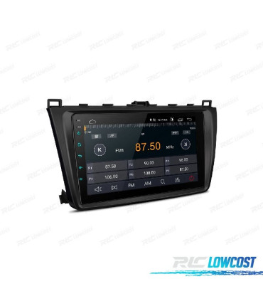 RADIO GPS ANDROID 12 PER MAZDA 6 08-12 9"