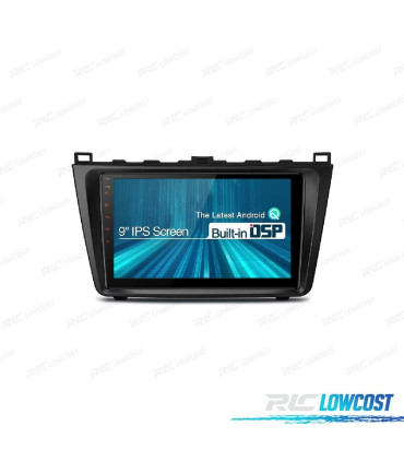 RADIO GPS ANDROID 12 PER MAZDA 6 08-12 9"