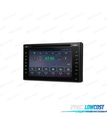 RADIO GPS ANDROID 10 UNIVERSALE 2DIN HD TATTILE DVD SD
