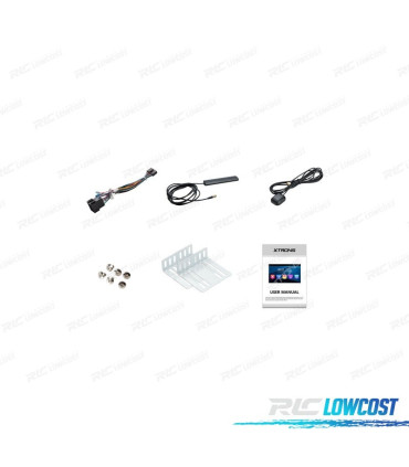 RADIO GPS ANDROID 10 UNIVERSALE 2DIN HD TATTILE DVD SD