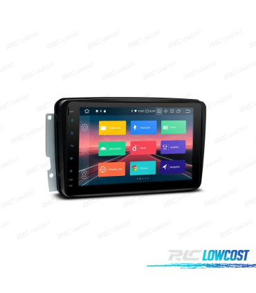 RADIO GPS ANDROID 12 PER MERCEDES VIANO VITO C W203 A W168 CLK C209 W209 G W463 98-06