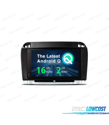 RADIO GPS ANDROID 10 PER MERCEDES S W220 98-05