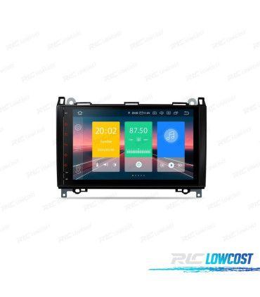 RADIO GPS ANDROID 10 PER MERCEDES CLASSE-A CLASSE B VITO SPRINTER 04-12
