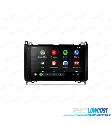 RADIO GPS ANDROID 10 PER MERCEDES CLASSE-A CLASSE B VITO SPRINTER 04-12