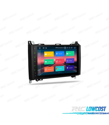RADIO GPS ANDROID 10 PER MERCEDES CLASSE-A CLASSE B VITO SPRINTER 04-12