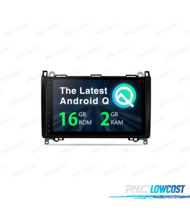RADIO GPS ANDROID 10 PER MERCEDES CLASSE-A CLASSE B VITO SPRINTER 04-12