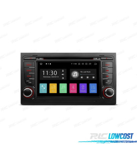 RADIO GPS ANDROID 12 PER AUDI A4 B6 B7 00-08 SEAT EXEO 08-12 OCTA-CORE