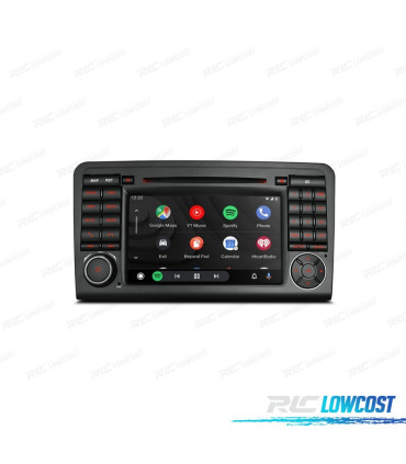 RADIO GPS ANDROID 10 PER MERCEDES ML GL 05-12