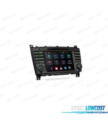 RADIO GPS ANDROID 13 PER MERCEDES G W463 06-08 C W203 04-07 CLK W209 04-06