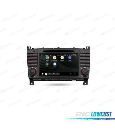 RADIO GPS ANDROID 13 PER MERCEDES G W463 06-08 C W203 04-07 CLK W209 04-06