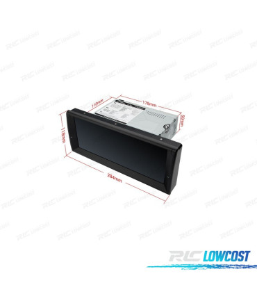 RADIO GPS ANDROID 12 PER BMW E39 95-03 E38 94-01