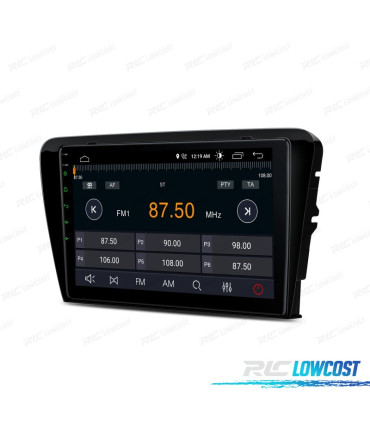 RADIO GPS ANDROID 10 PER SKODA OCTAVIA 14-16